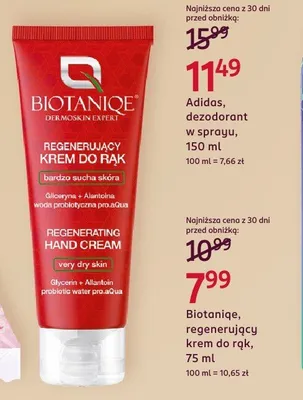 Regenerujący krem do rąk promocja w Rossmann