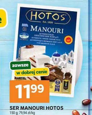 Ser Manouri Hotos promocja w Stokrotka