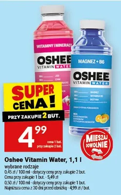Oshee Vitamin Water promocja w Twój Market
