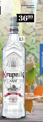 Wódka Krupnik Premium promocja w POLOmarket