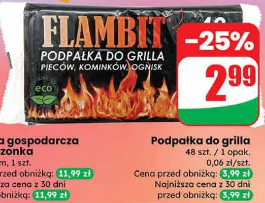 Podpałka do grilla promocja w Dino