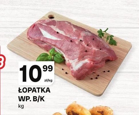 Łopatka wieprzowa bez kości promocja w Chorten