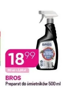 Preparat do śmietników Bros promocja w Drogerie Koliber