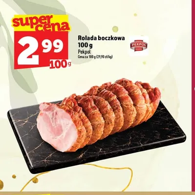 Rolada boczkowa Pekpol promocja w TOPAZ