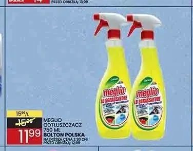 Odtłuszczacz Meglio 750ml promocja w Wafelek