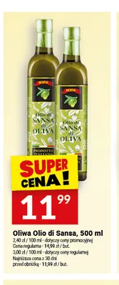 Oliwa Olio di Sansa MK promocja w Twój Market