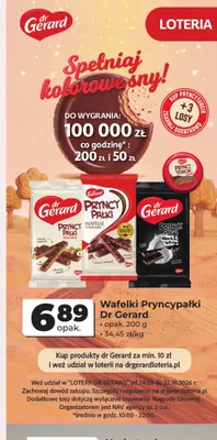 Wafelki Pryncypałki Dr Gerard promocja w Odido