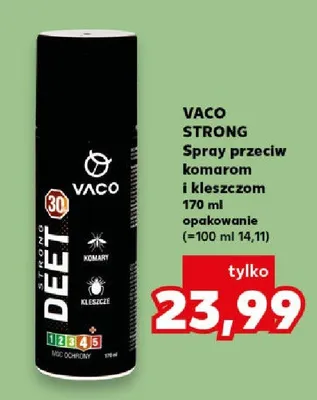 Spray przeciw komarom i kleszczom 170ml opakowanie promocja w Kaufland
