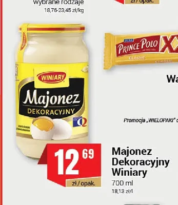 Majonez Dekoracyjny Winiary promocja w Premium Nasz Sklep