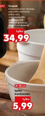 Łyżka bambusowa promocja w Kaufland
