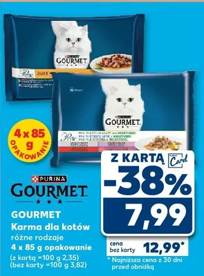 Karma dla kotów różne rodzaje promocja w Kaufland