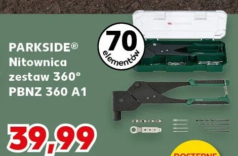 Nitownica zestaw 360° PBNZ 360 A1 promocja w Kaufland