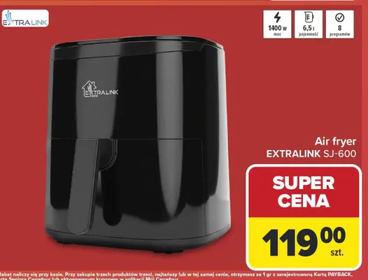 Air fryer SJ-600 promocja w Carrefour Market