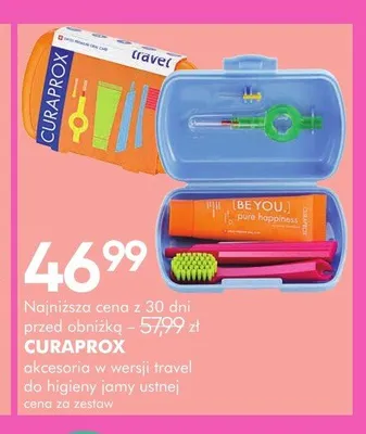 Akcesoria do higieny jamy ustnej Curaprox wersja travel promocja w Super-Pharm