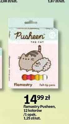 Flamastry Pusheen 12 kolorów promocja w Empik