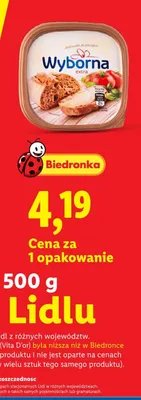 Margaryna Wyborna extra promocja w Lidl