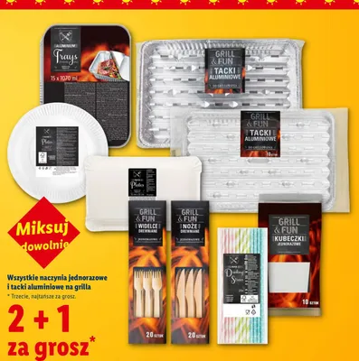 Tacki aluminiowe głębokie Aluminium Trays promocja w Lidl
