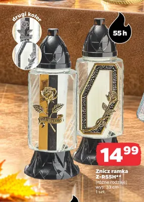 Znicz ramka Z-R55H promocja w Netto