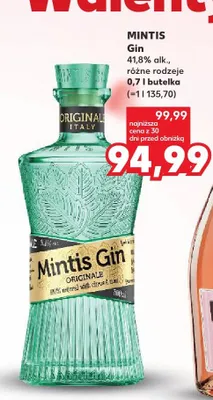 Gin, różne rodzaje promocja w Kaufland