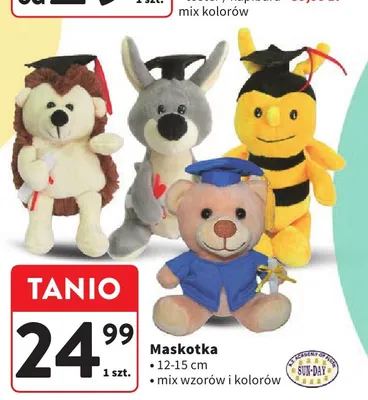Maskotka Sun-Day promocja w Intermarche