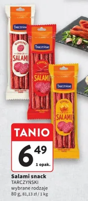 Salami snack wybrane rodzaje promocja w Intermarche