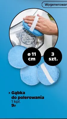 Gąbka do polerowania Edynic promocja w Netto