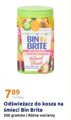 Odświeżacz do kosza na śmieci Island Fruit promocja w Action