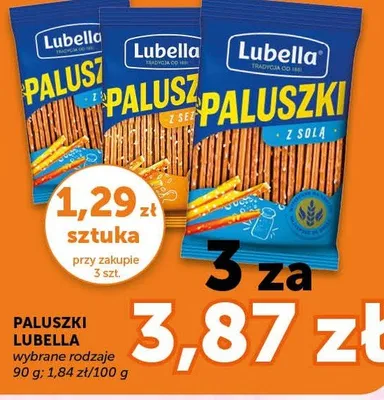 Paluszki z sezamem Lubella promocja w ABC