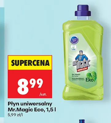 Płyn uniwersalny Mr.Magic Eco promocja w Biedronka