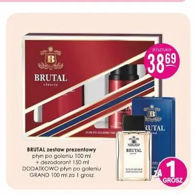 Zestaw prezentowy Brutal promocja w Drogerie Jasmin