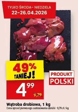 Wątroba drobiowa promocja w Twój Market