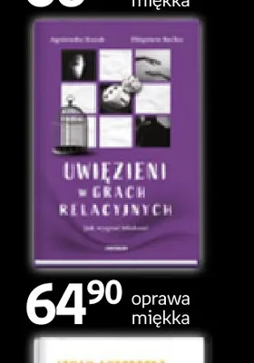 Książka Uwięzieni w grach relacyjnych promocja w Empik