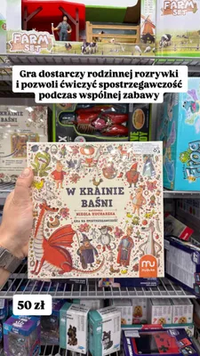 Gra na spostrzegawczość Muduko W krainie baśni promocja w Pepco