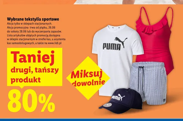 Czapka z daszkiem Puma promocja w Lidl