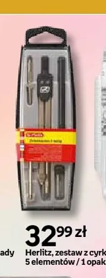 Zestaw z cyrklem Herlitz promocja w Empik