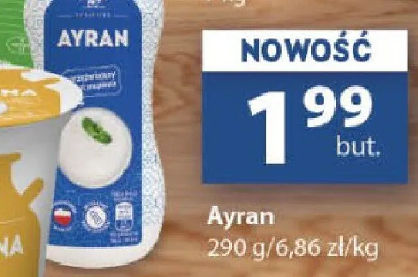 Ayran Kanka promocja w Delikatesy Centrum