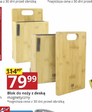 Blok do noży z deską magnetyczny Hausmann promocja w Prymus AGD