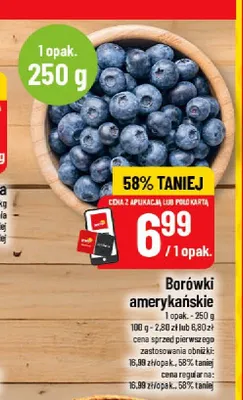 Borówki amerykańskie promocja w POLOmarket