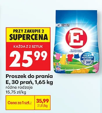 Proszek do prania white Jelp promocja w Biedronka