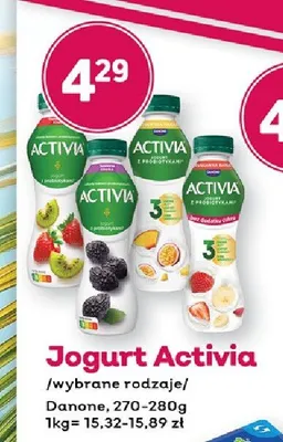 Jogurt pitny Activia kiwi promocja w Bliski