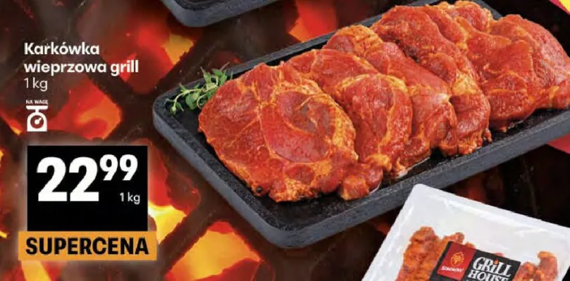 Karkówka wieprzowa grill promocja w Delikatesy Centrum