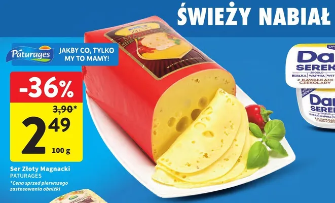 Ser Złoty Magnacki promocja w Intermarche