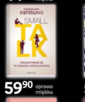 Książka Small talk Magdalena Kieferling promocja w Empik