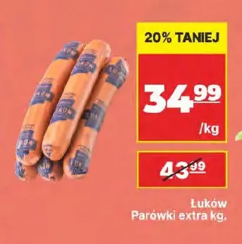 Parówki extra Łuków promocja w API Market