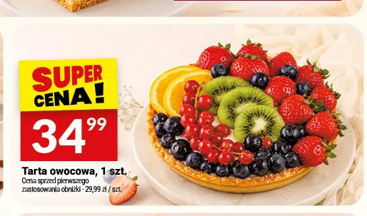 Tarta owocowa Białecki promocja w Twój Market