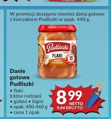 Danie gotowe z kurczakiem Pudliszki promocja w Makro