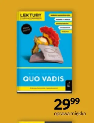 Książka Quo Vadis Wydawnictwo GREG promocja w Empik