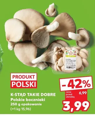 Boczniaki polskie K-Stąd Takie Dobre promocja w Kaufland