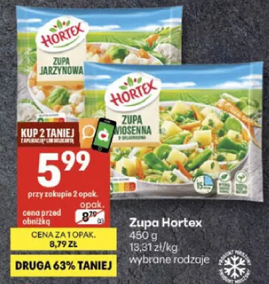 Zupa jarzynowa/meksenna promocja w Delikatesy Centrum
