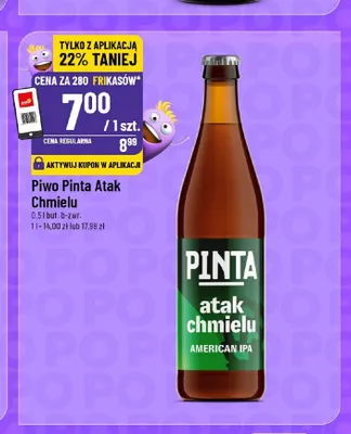 Piwo Pinta Atak Chmielu promocja w POLOmarket